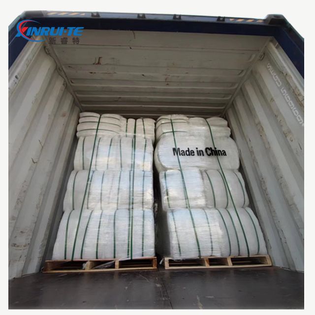  Fibres PP gris en relief haute résistance pour béton pulvérisé