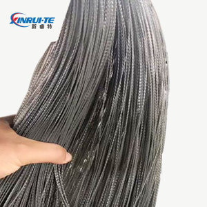  Fibres PP gris en relief haute résistance pour béton pulvérisé