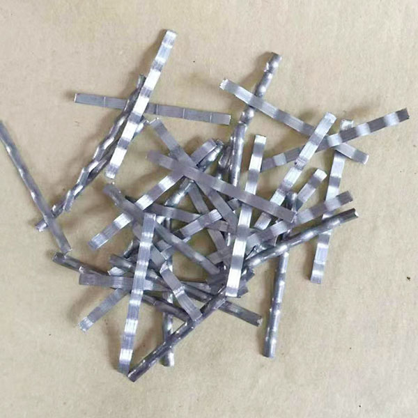 Fibre d'acier fraisée
