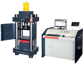 Machine d"essai de compression numérique pour béton